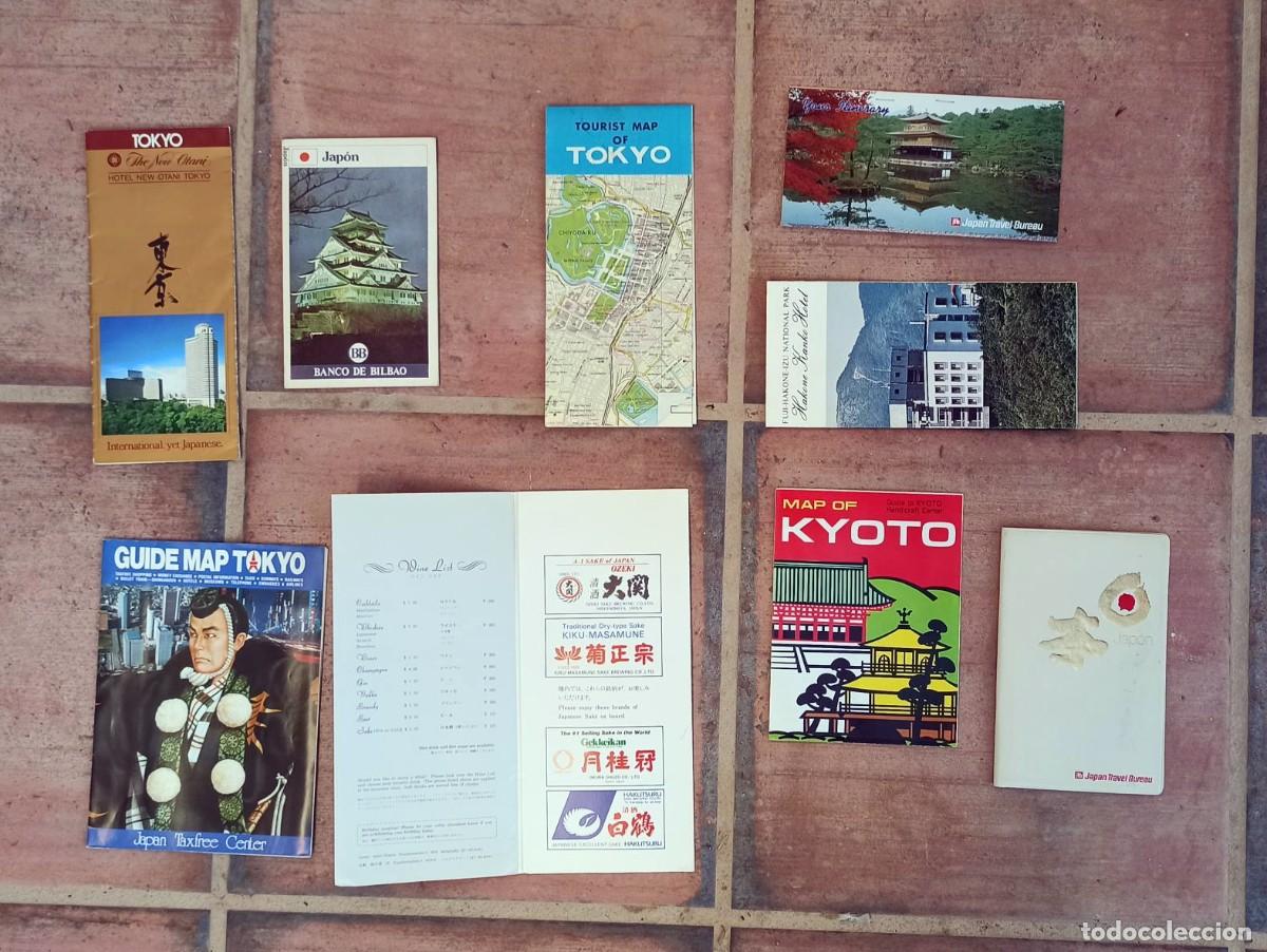 Brochures de tourisme: 9 publicaciones tur&iacute;sticas de Jap&oacute;n.