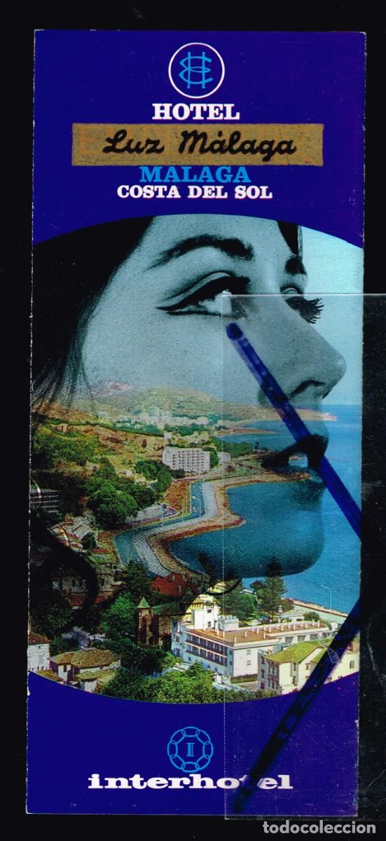 Brochures de tourisme: FOLLETO &rdquo;HOTEL LUZ&rdquo; M&Aacute;LAGA COSTA DEL SOL - PEQUE&Ntilde;O FOTOS DE HOTELES INTERHOTEL