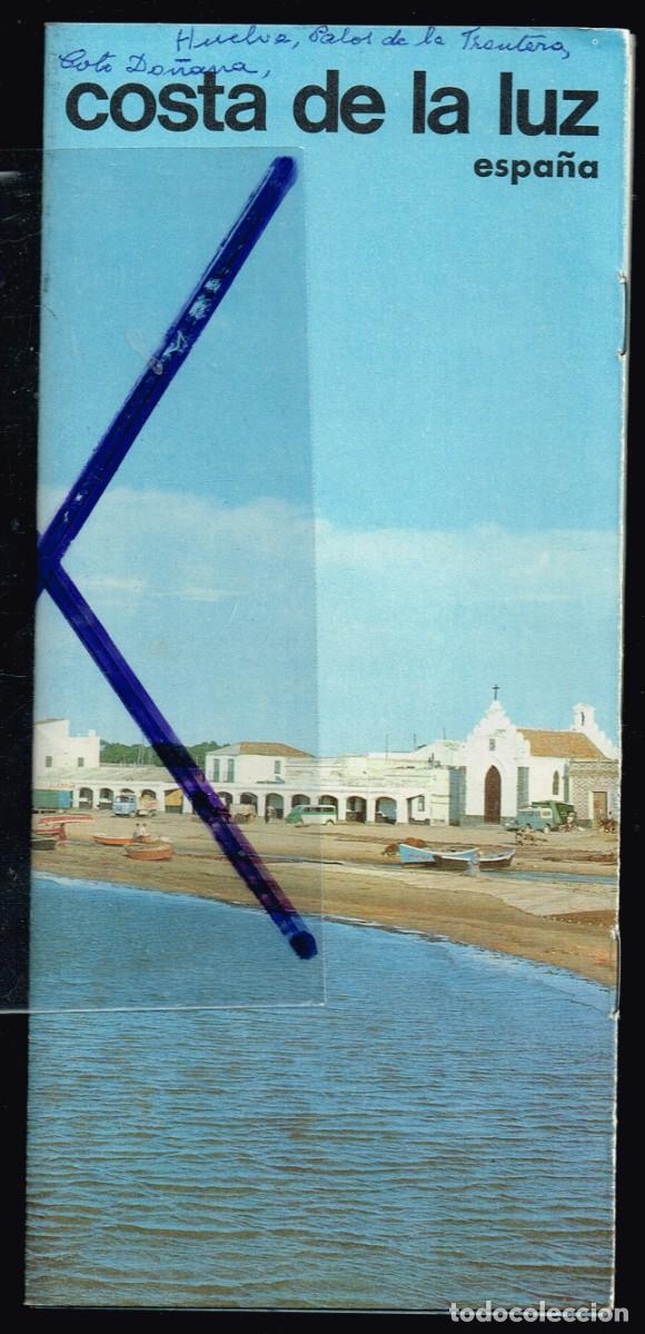 Brochures de tourisme: FOLLETO &rdquo;COSTA DE LA LUZ&rdquo; DE DESEMBOCADURA DEL GUADIANA A PUNTA DE TARIFA HUELVA Y C&Aacute;DIZ