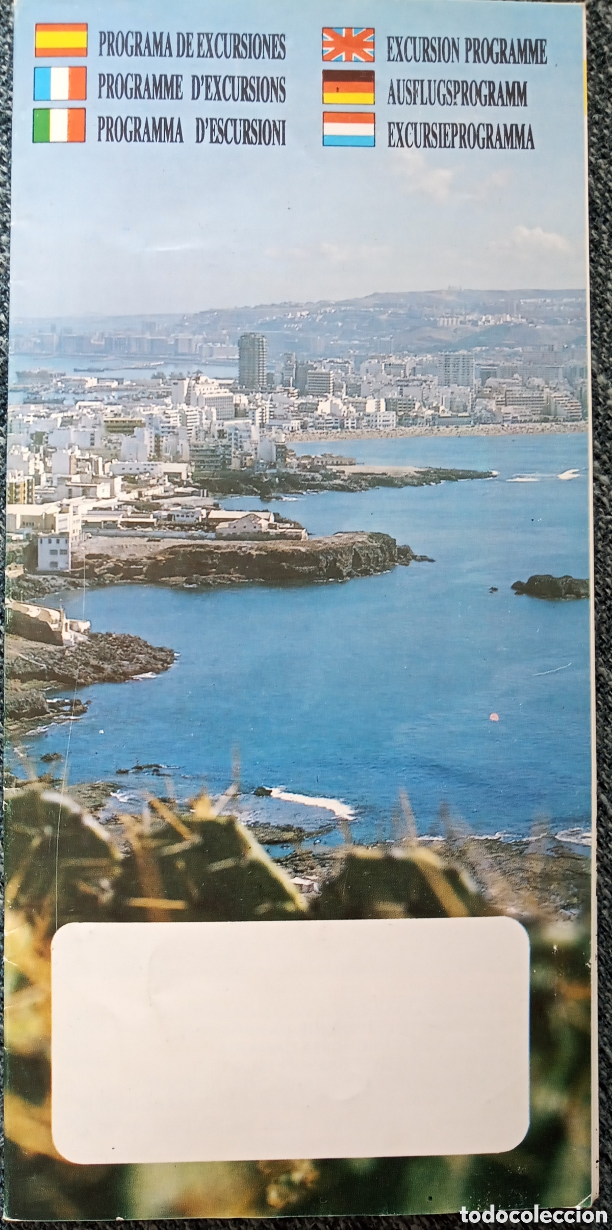 Tourismusbrosch&uuml;ren: FOLLETO PROGRAMA DE EXCURSIONES. GRAN CANARIA