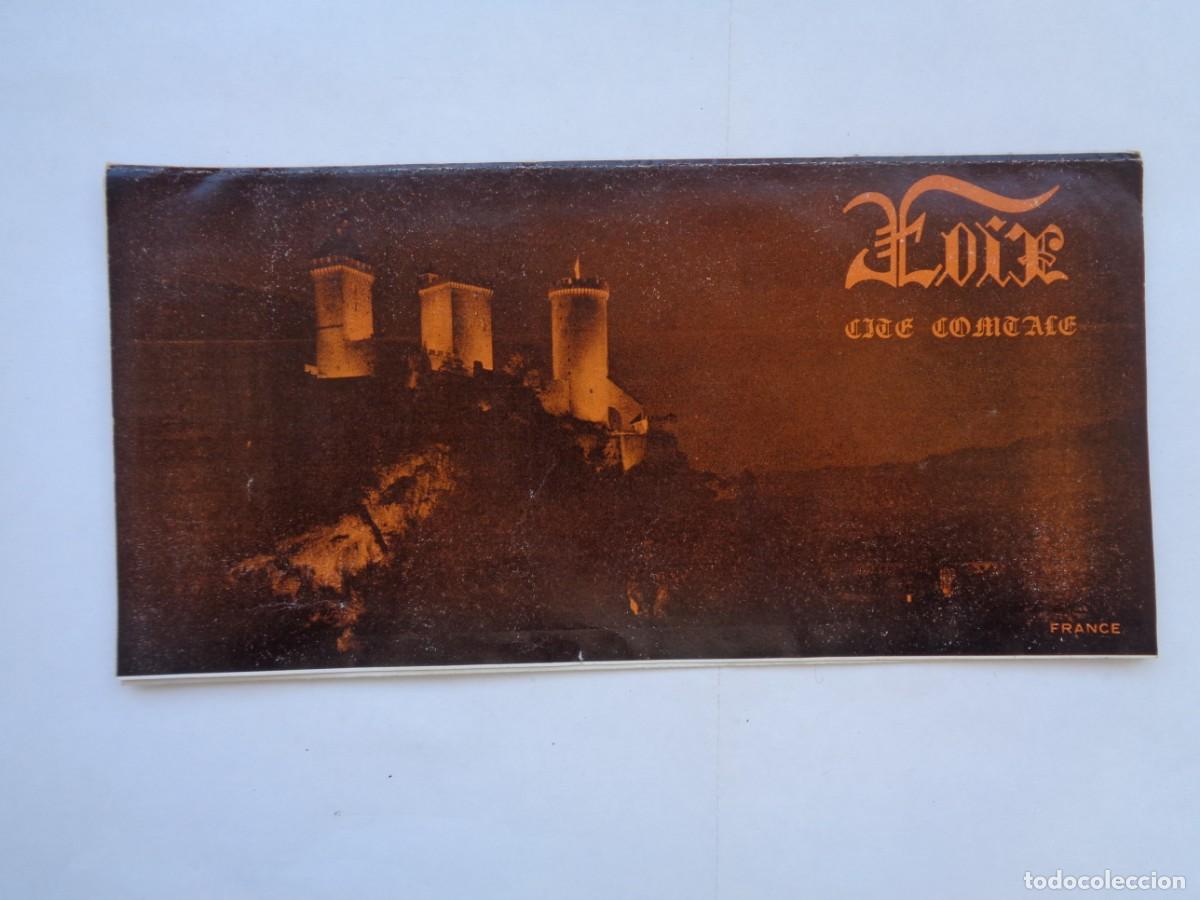 Travel Brochures: FOLLETO TURISTICO DE FOIX ( FRANCIA ), A&Ntilde;OS 50 O ANTERIOR