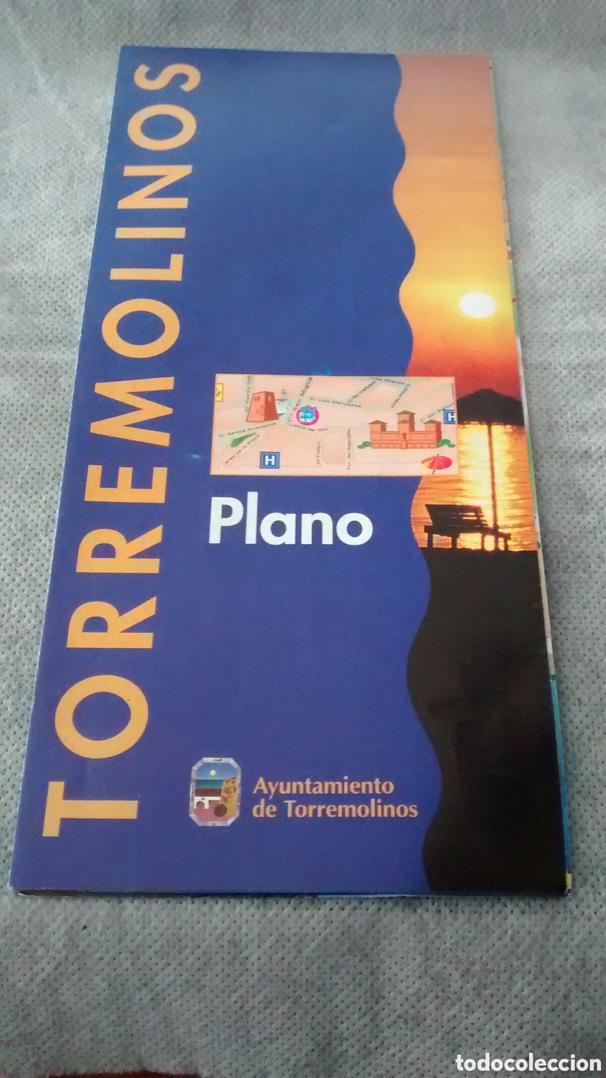 Folletos de turismo: PLANO-GUIA TORREMOLINOS, MALAGA