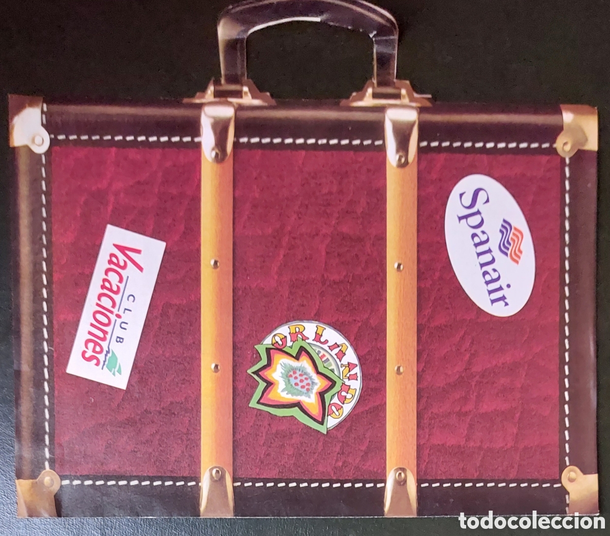 Folhetos de turismo: Folleto publicitario de Spanair.