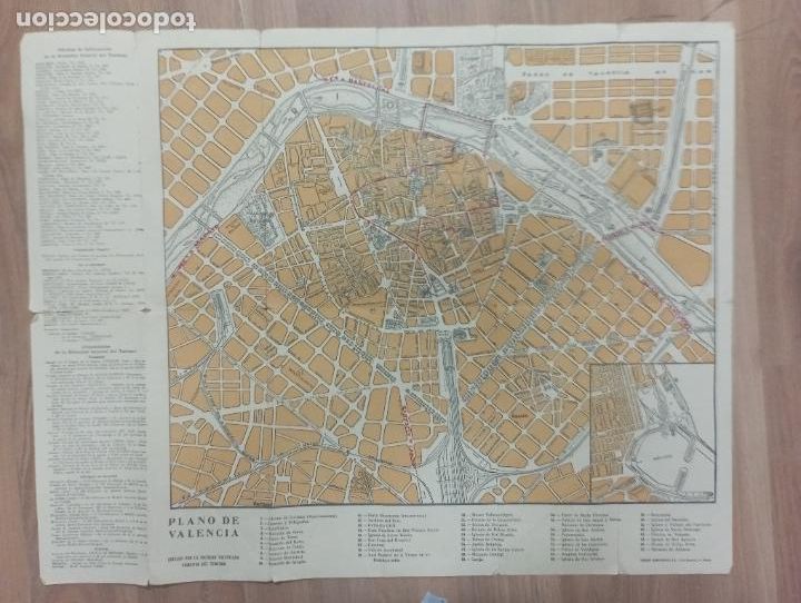 Tourismusbrosch&uuml;ren: plano guia de valencia