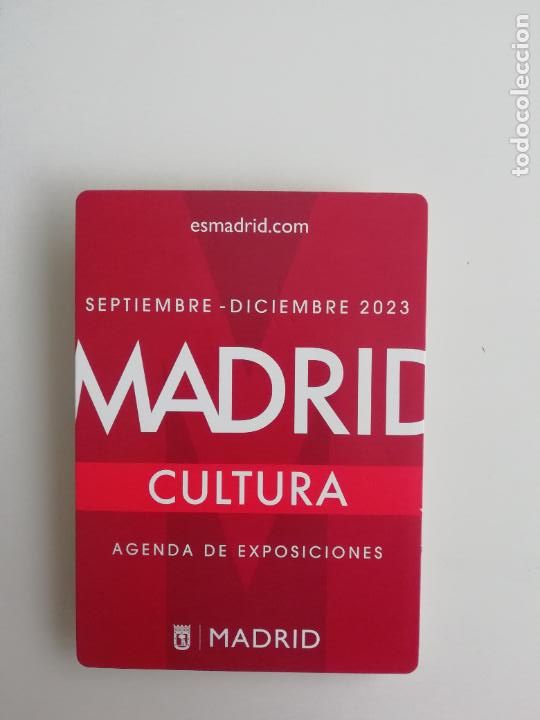 Tourismusbrosch&uuml;ren: Programaci&oacute;n Madrid Cultura Agenda de exposiciones Septiembre-Diciembre 2023 - Madrid Turismo Arte
