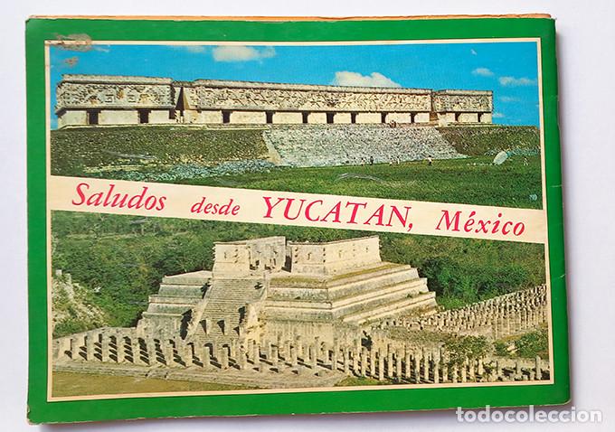 Tourismusbrosch&uuml;ren: Yucat&aacute;n &ndash; M&eacute;xico. J. Kipi Turok. A&ntilde;os 1970