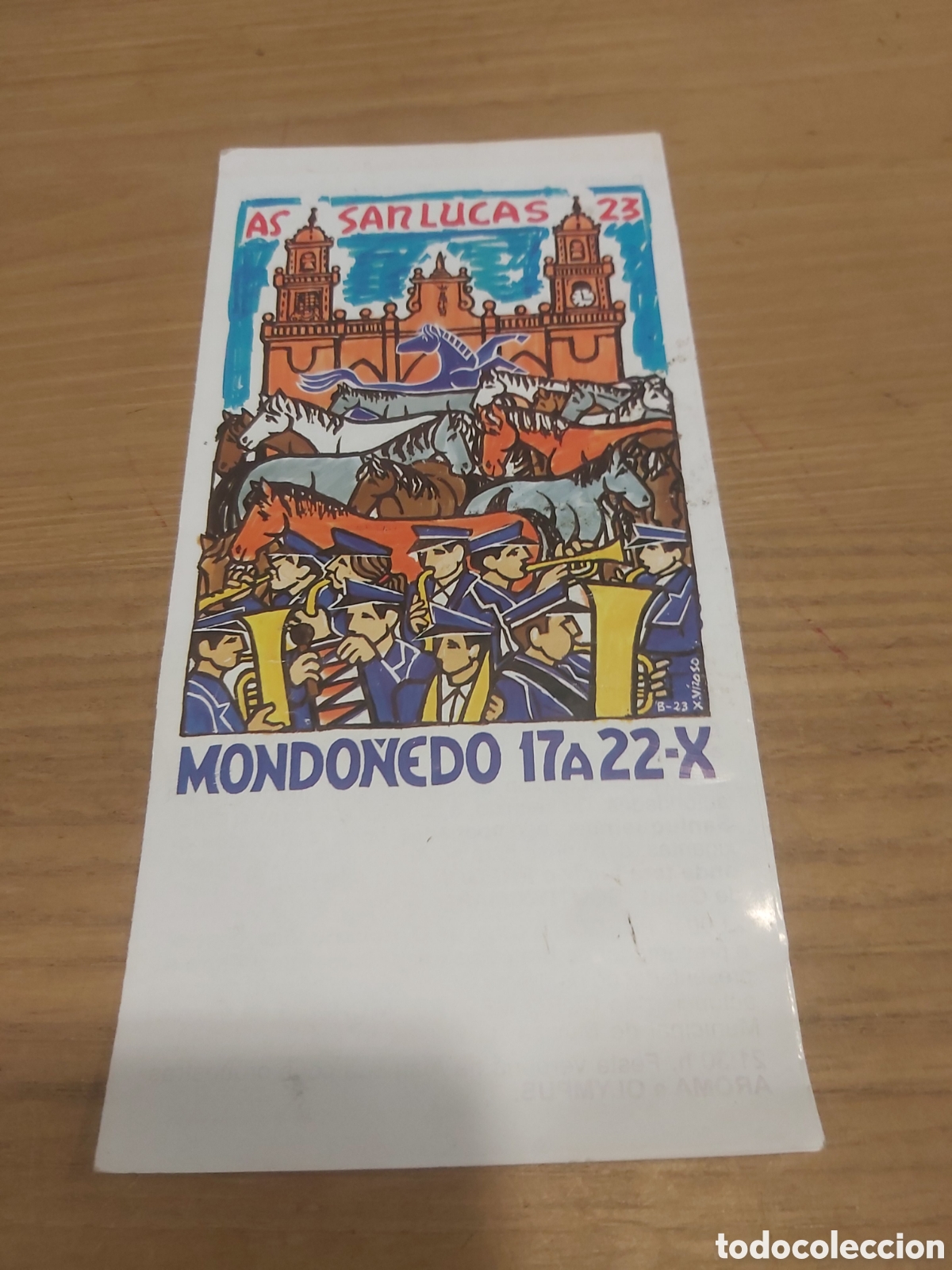 Brochures de tourisme: Programa san lucas 2023 mondo&ntilde;edo lugo