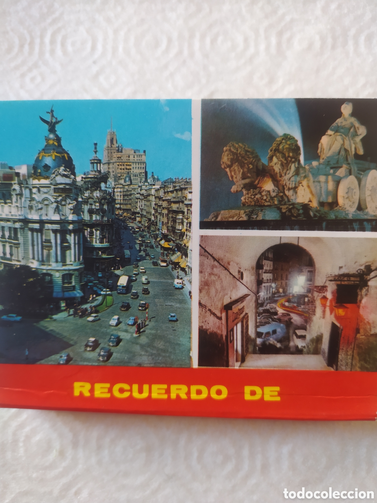 Brochures de tourisme: Recuerdo de Madrid