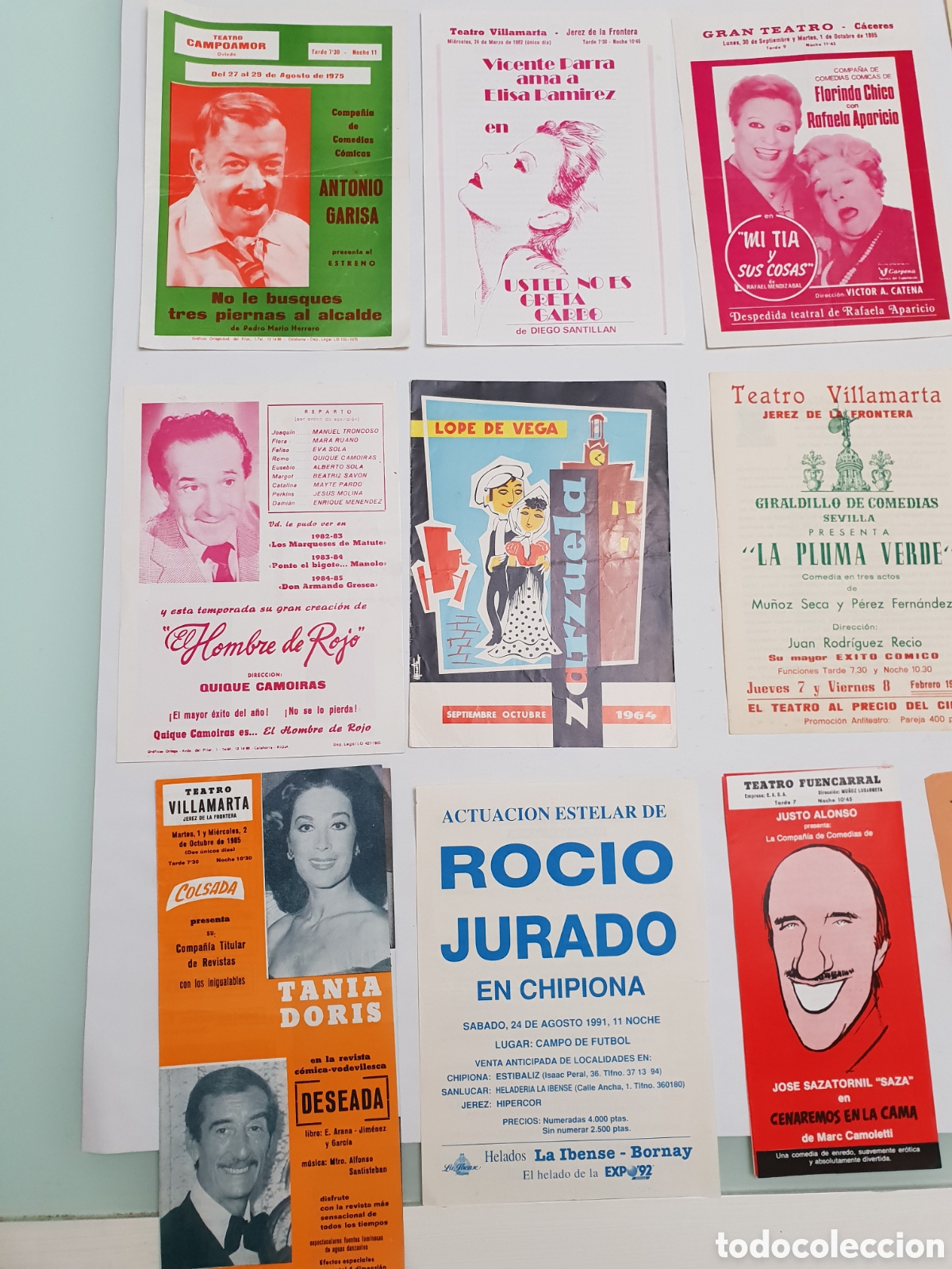 Folletos de turismo: Lote programas folletos de teatro - Foto 2