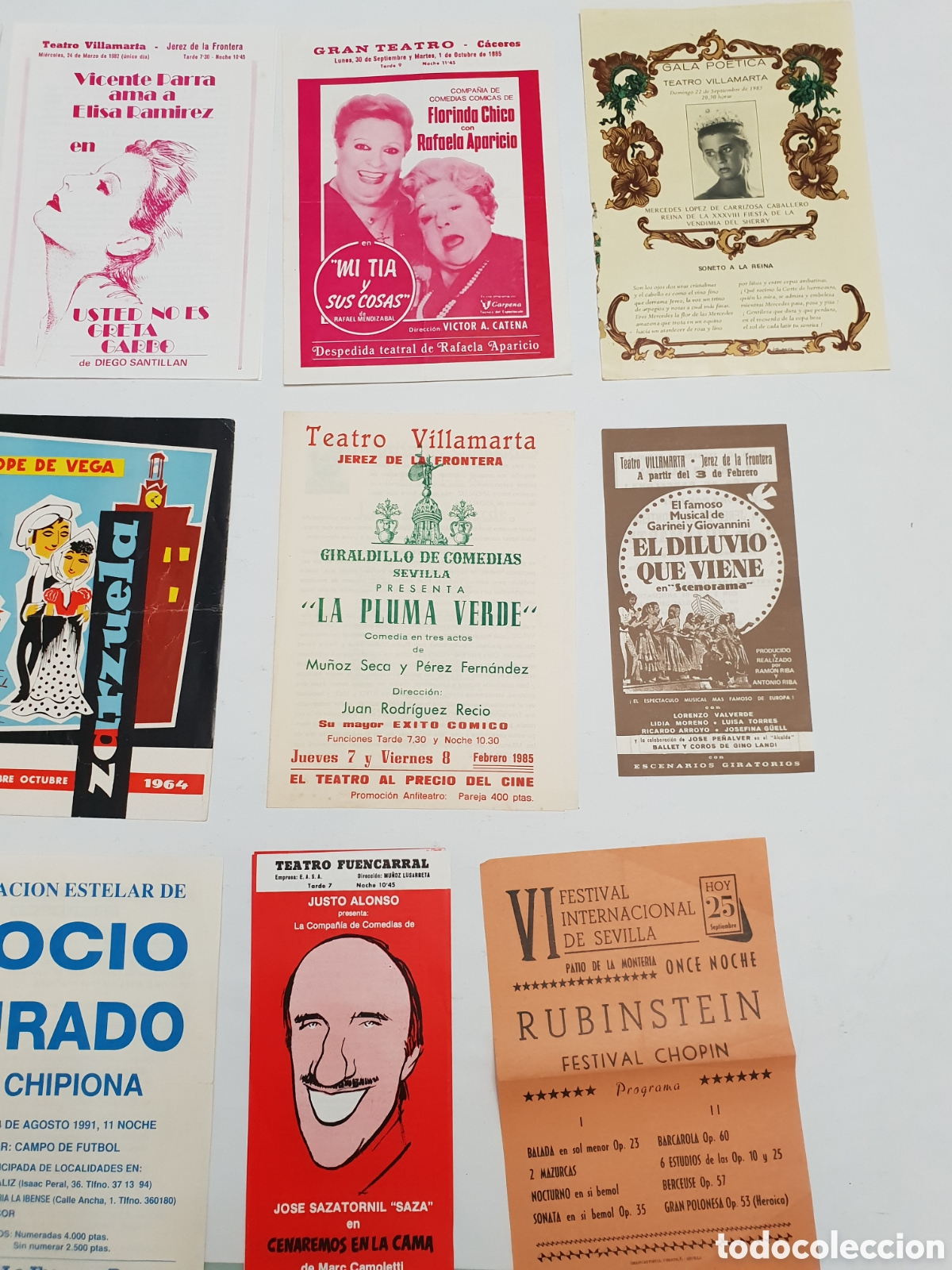 Folletos de turismo: Lote programas folletos de teatro - Foto 3