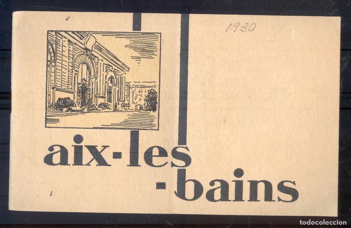 Travel Brochures: NUMULITE P0204 Aix-les bains Aix les bains Martial Girard Louis Brun a&ntilde;os 30 Ba&ntilde;os