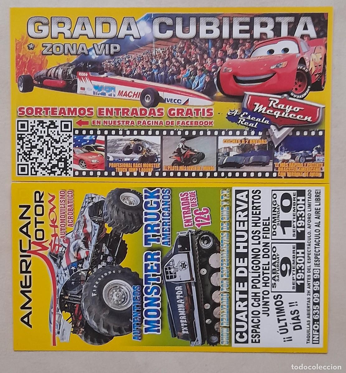 Travel Brochures: FLYER AMERICAN MOTOR SHOW MOSTER TRUCK AMERICANOS