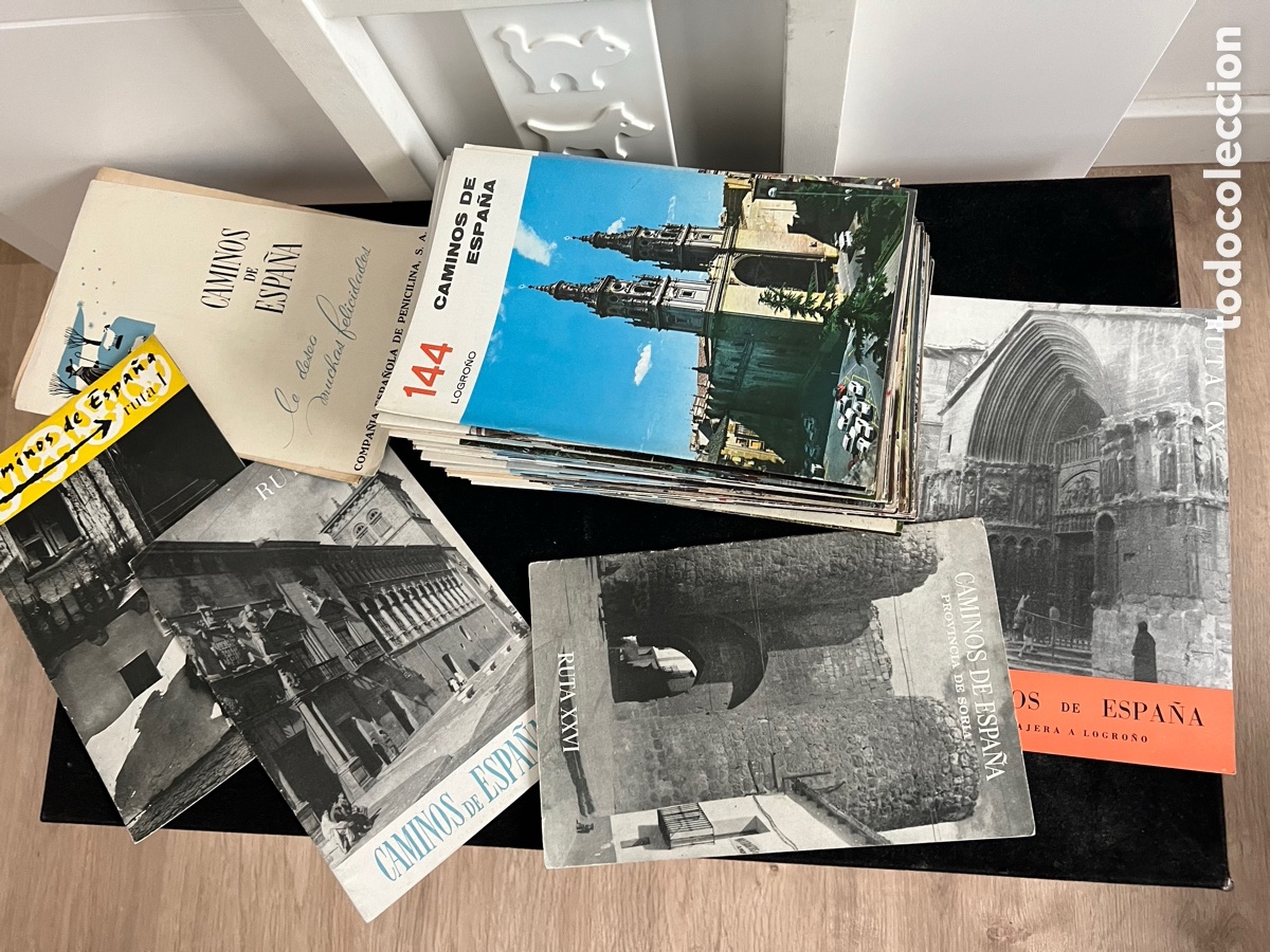 Tourismusbrosch&uuml;ren: Caminos de espa&ntilde;a. Lote 69 folletos