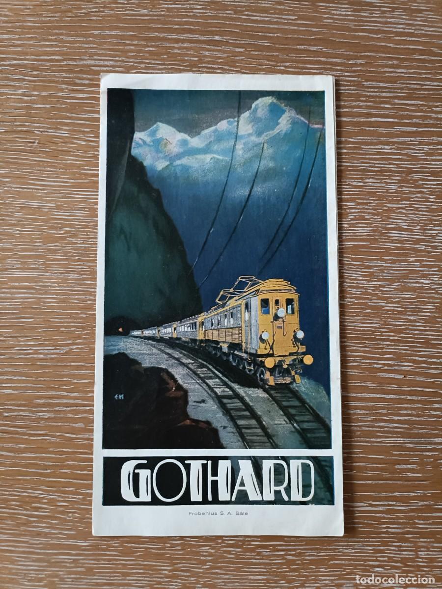 Folhetos de turismo: FOLLETO DE TURISMO - GOTHARD