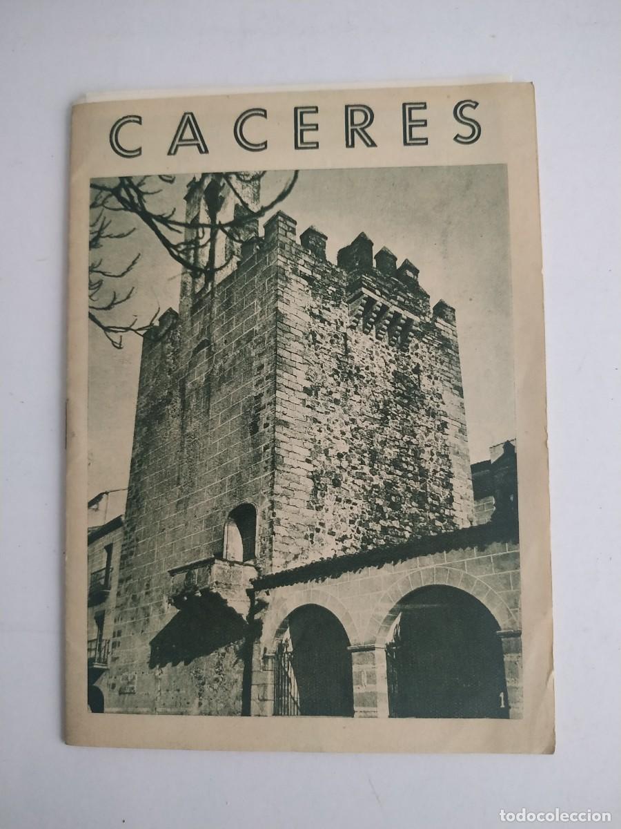 Folhetos de turismo: ANTIGUO FOLLETO TURISTICO DE CACERES