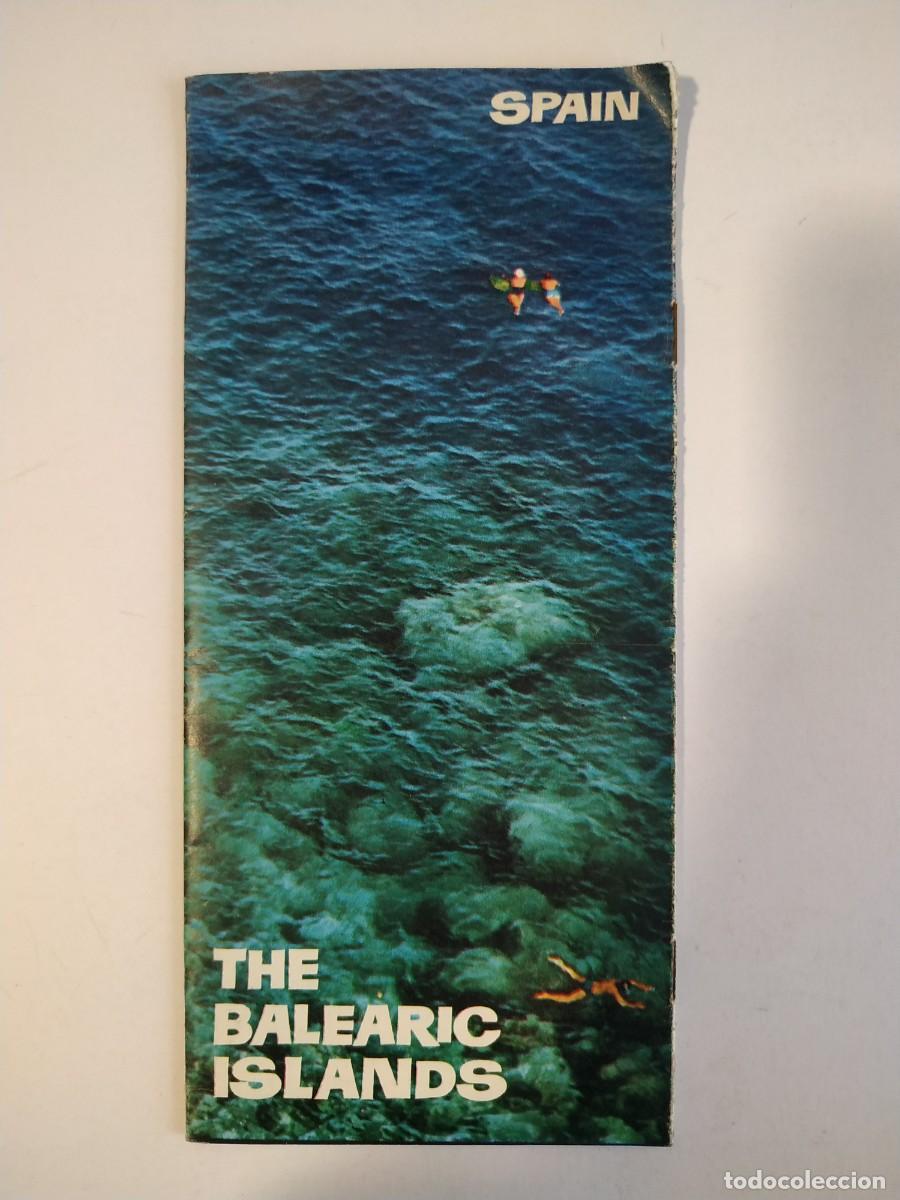 Folhetos de turismo: ANTIGUO FOLLETO TURISTICO DE LAS ISLAS BALEARES