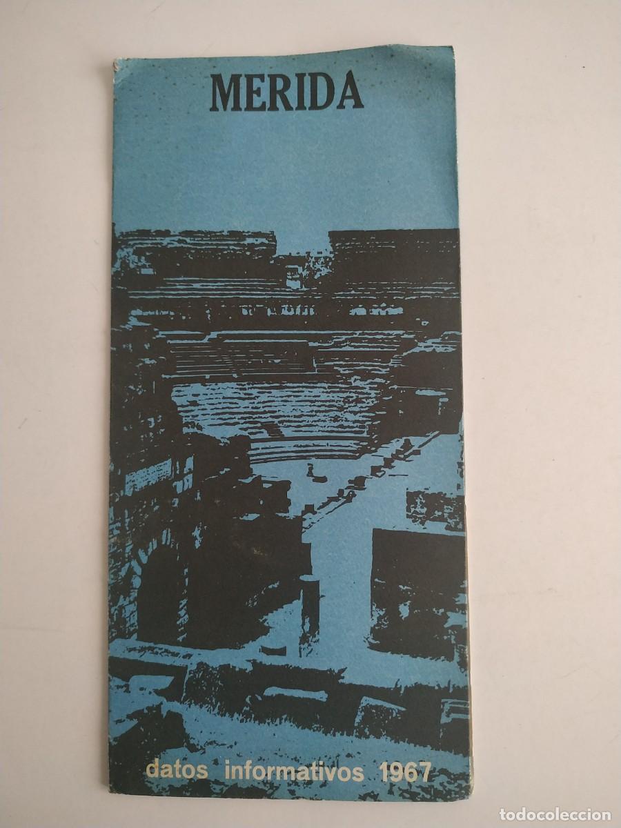 Folhetos de turismo: ANTIGUO FOLLETO TURISTICO DE MERIDA