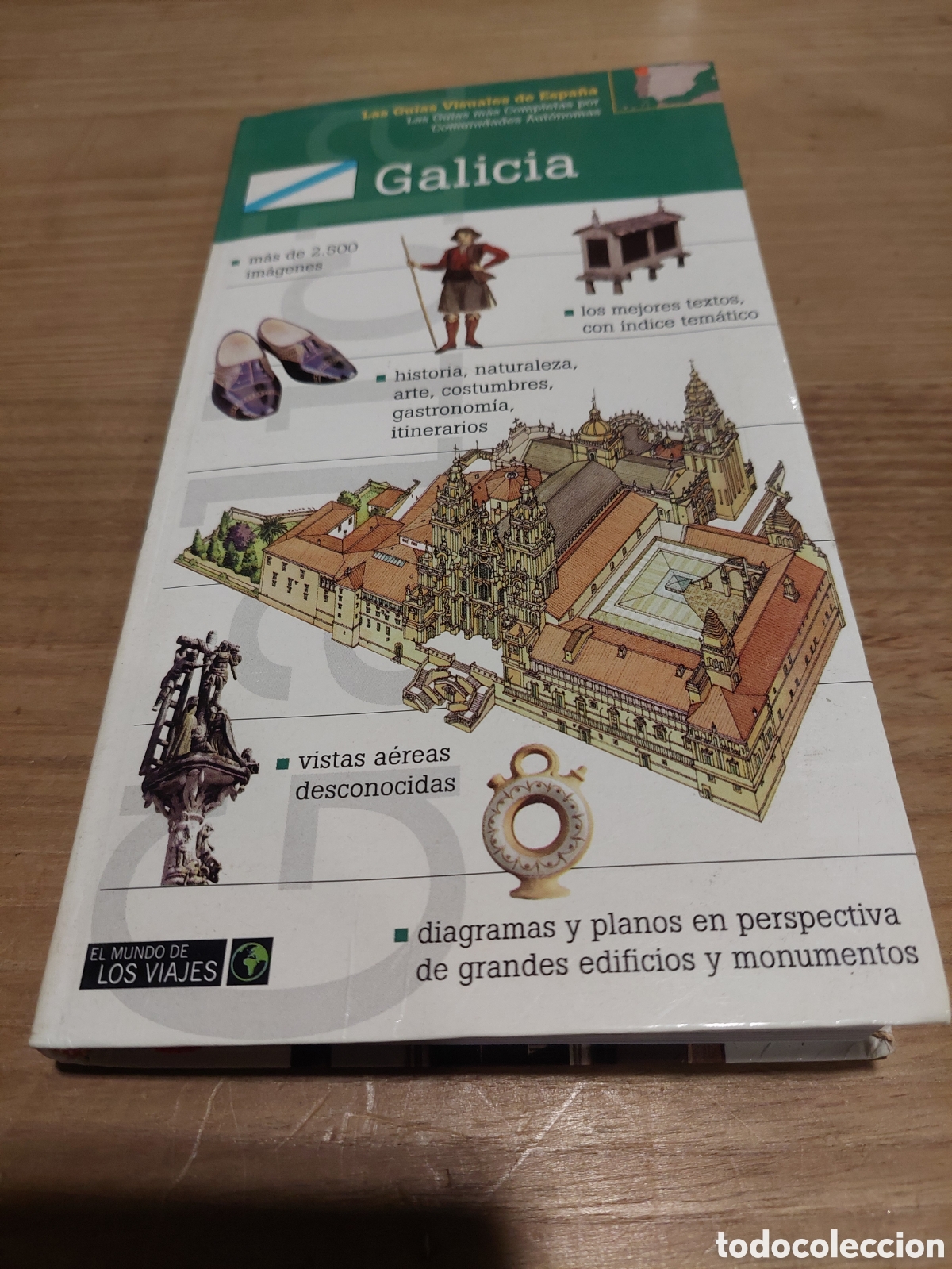 Folhetos de turismo: Guia Galicia el mundo viajes 2000
