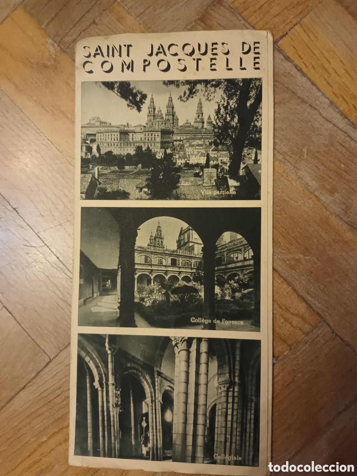 Tourismusbrosch&uuml;ren: SANTIAGO DE COMPOSTELA EN FRANCES. HERACLIO FOURNIER.VER FOTOS.