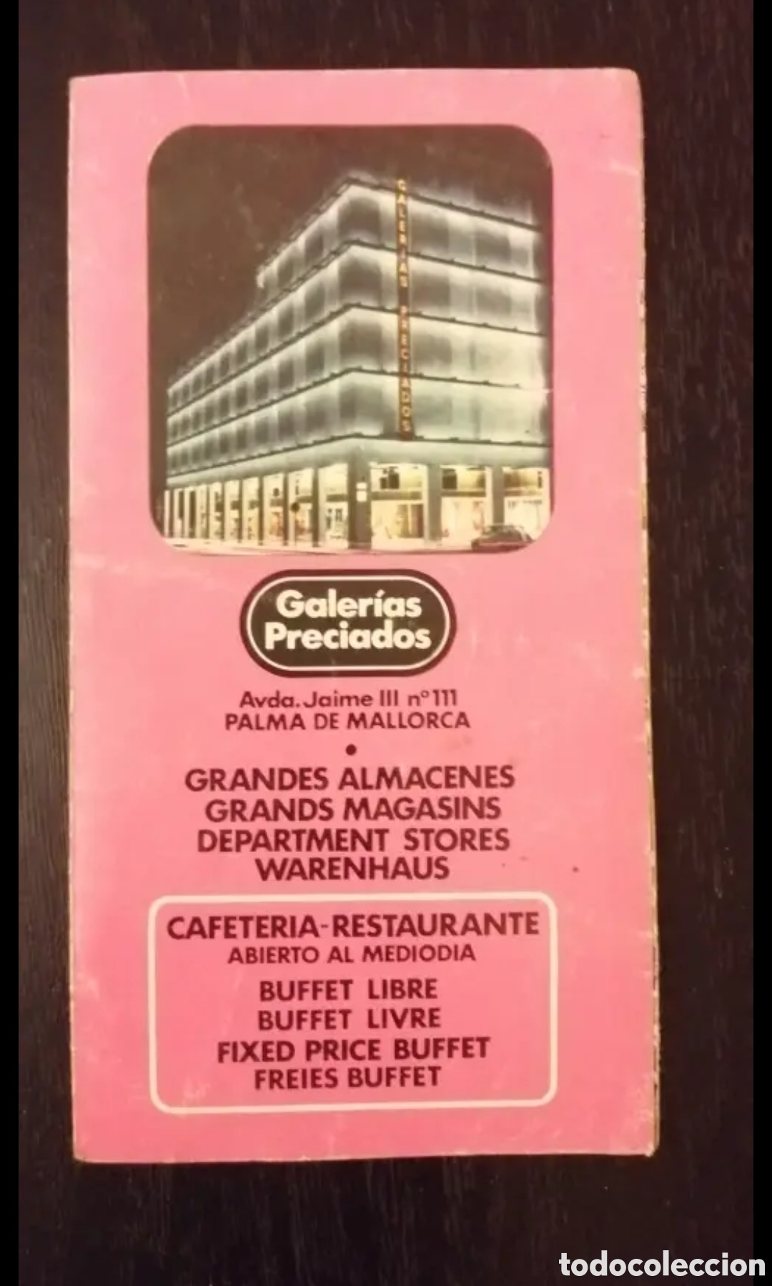 Brochures de tourisme: Folleto Galer&iacute;as Preciados