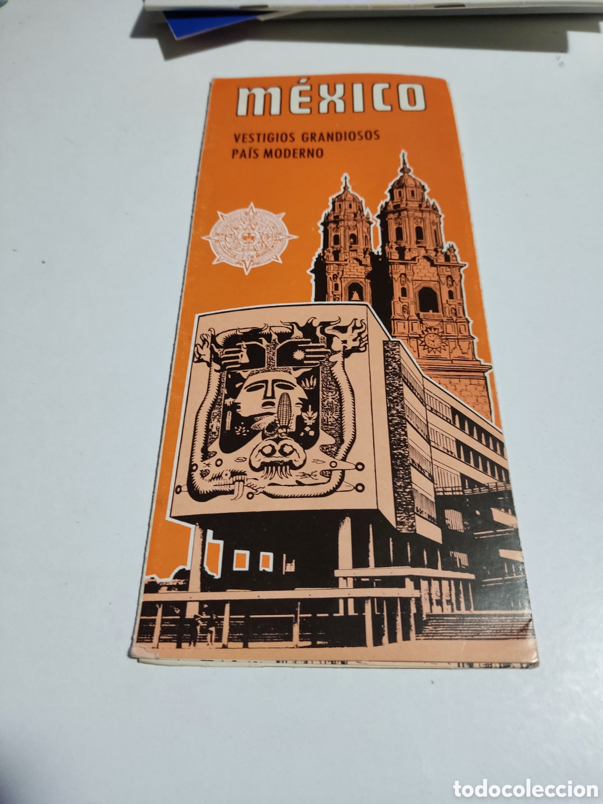 Folhetos de turismo: Folleto tur&iacute;stico M&eacute;xico 1968