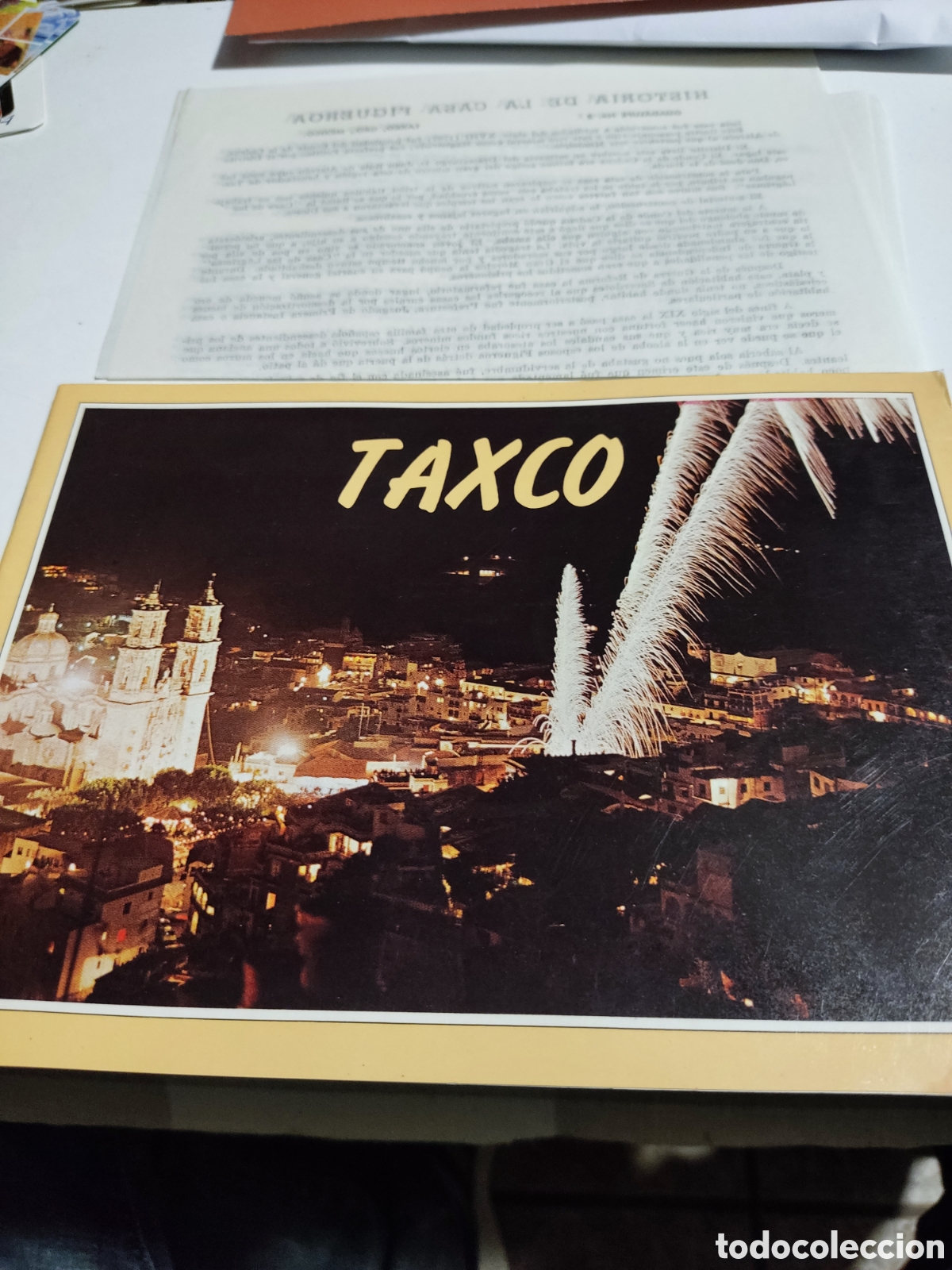 Folhetos de turismo: Folleto tur&iacute;stico TAXCO