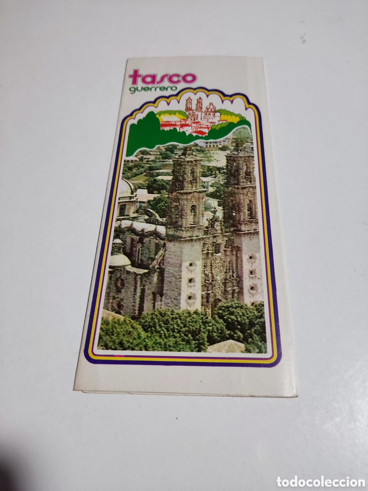 Folhetos de turismo: Folleto tur&iacute;stico Tasco guerrero, M&eacute;xico