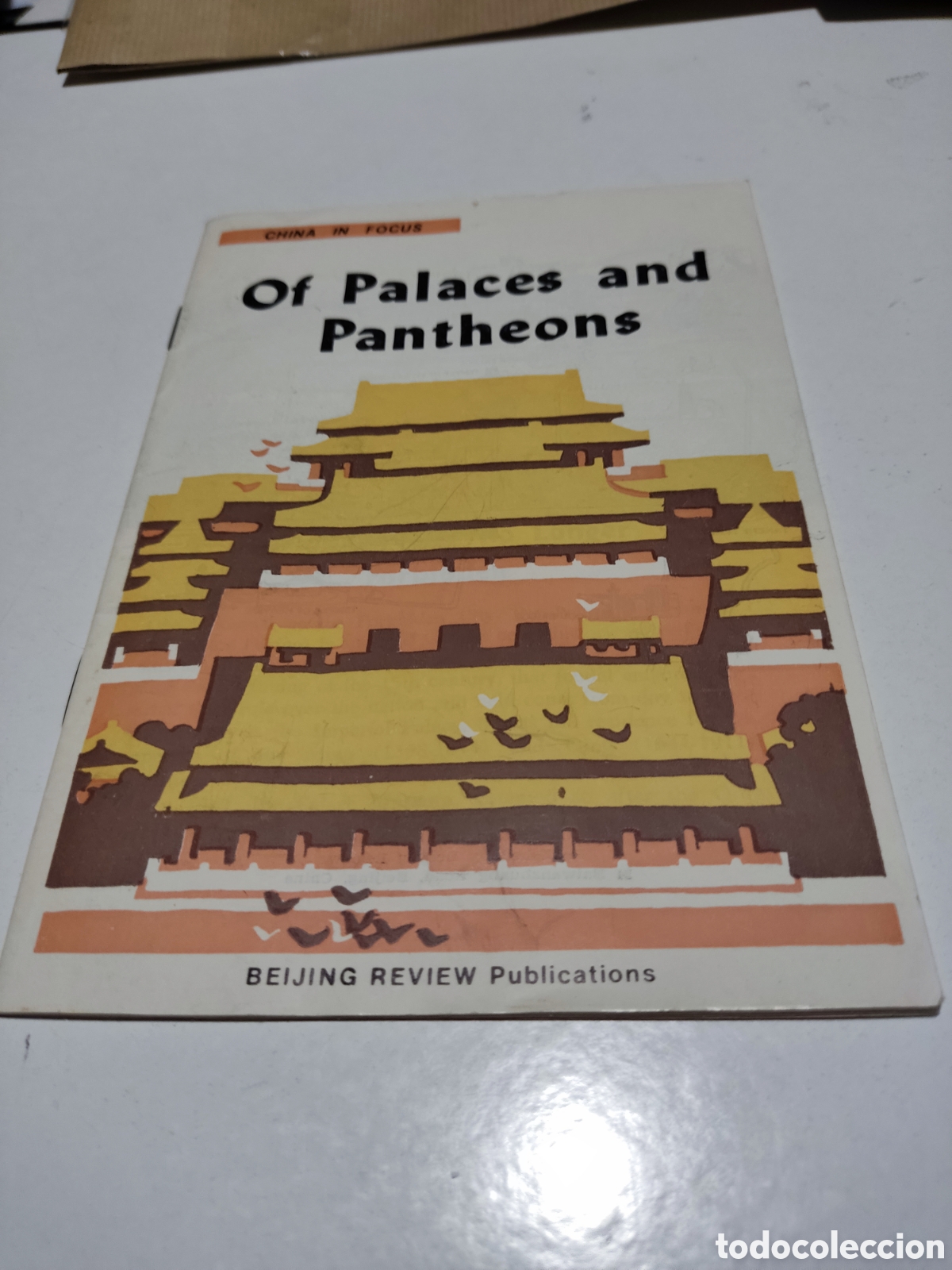 Folhetos de turismo: Folleto tur&iacute;stico china,Beijing 1984