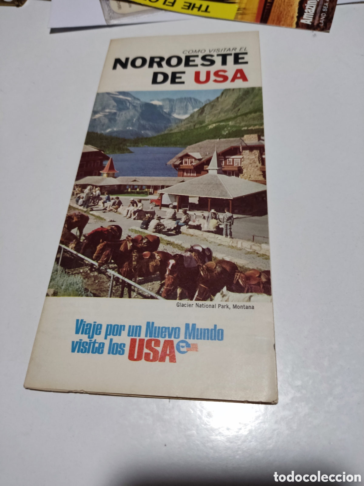 Folhetos de turismo: Folleto tur&iacute;stico noroeste de USA Montana 1965