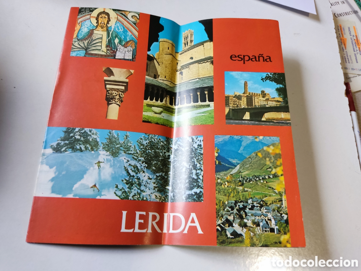 Brochures de tourisme: Folleto tur&iacute;stico L&eacute;rida, Espa&ntilde;a