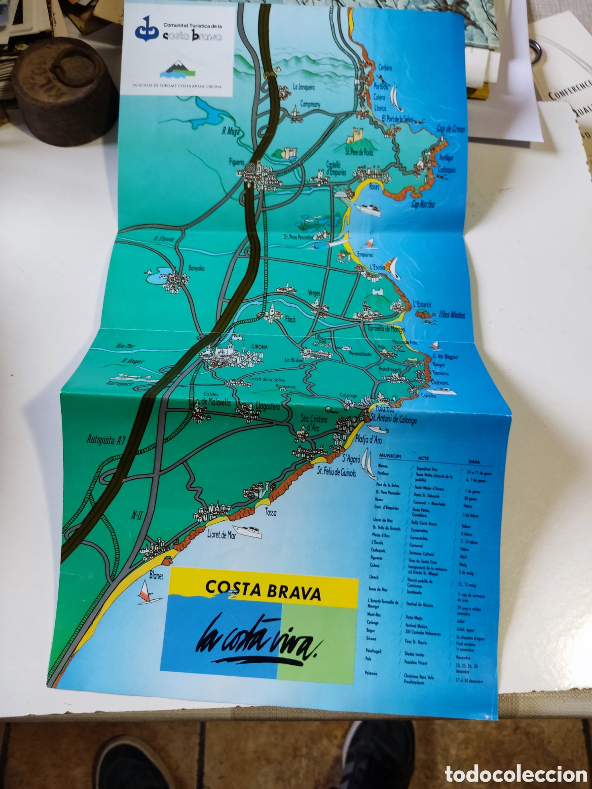 Brochures de tourisme: Gu&iacute;a tur&iacute;stica Costa Brava