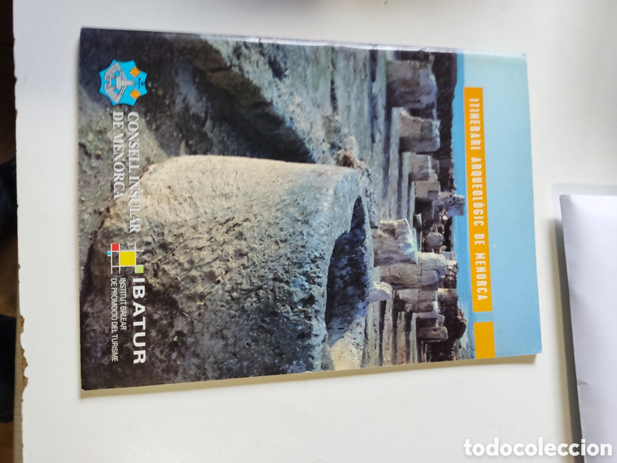 Brochures de tourisme: Folleto tur&iacute;stico itinerari arqueologic de Menorca