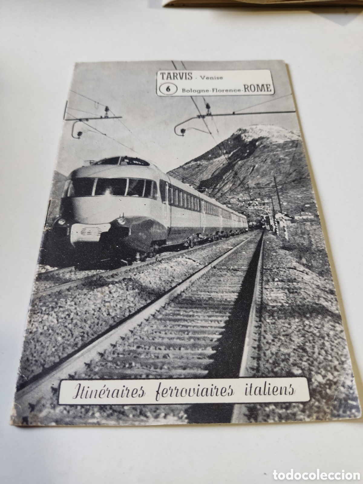 Brochures de tourisme: Itineraires,venise ferroviaires italiens