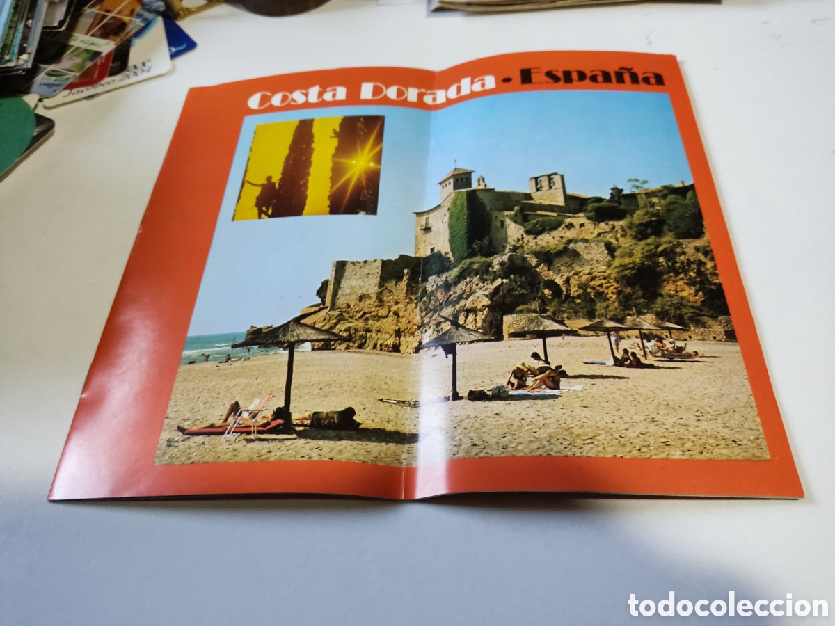 Brochures de tourisme: Folleto tur&iacute;stico Costa dorada, Espa&ntilde;a