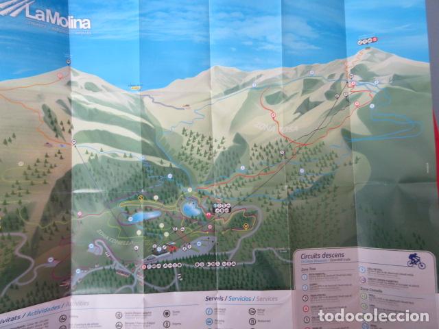 Folletos de turismo: FOLLETO DESPLEGABLE - LA MOLINA CERDENYA BERGUEDA RIPOLLES - BIKEPARK Y ACTIVIDADES