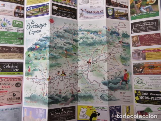 Folletos de turismo: FOLLETO DESPLEGABLE - PLANO MAPA - LA CERDANYA 2018-2019