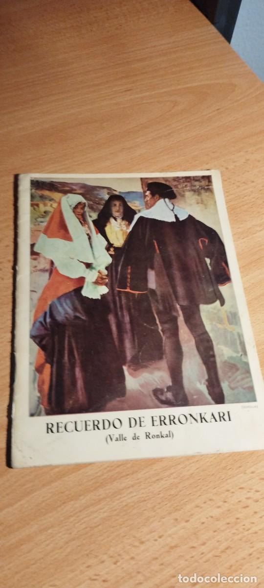Travel Brochures: Recuerdo de Erronkari Valle de Ronkal