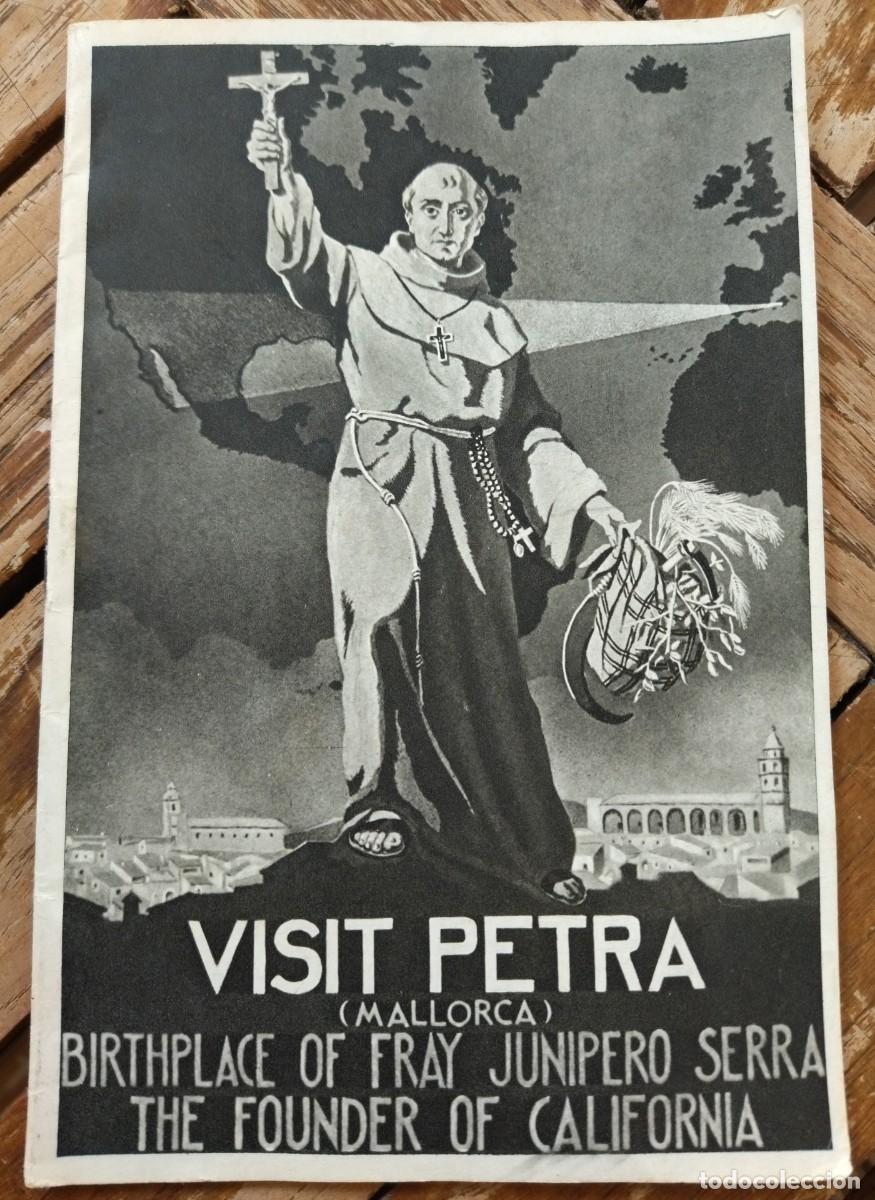 Brochures de tourisme: VISIT PETRA. MALLORCA. FOLLETO FOMENTO DEL TURISMO. INGL&Eacute;S / ESPA&Ntilde;OL.