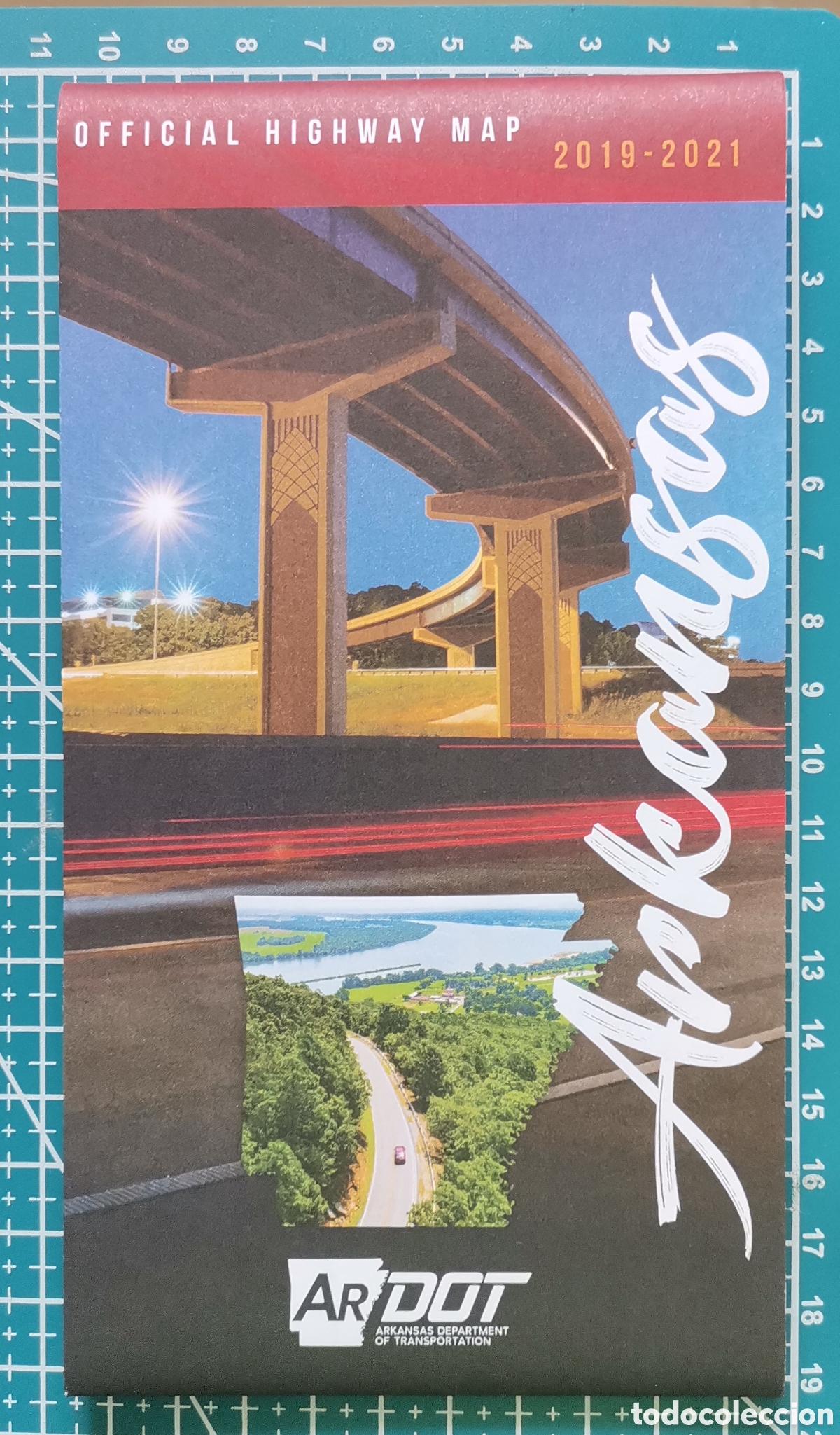 Brochures de tourisme: Mapa ARKANSAS ESTADOS UNIDOS USA Oficial de carreteras 2019-2021 Official Highway Map