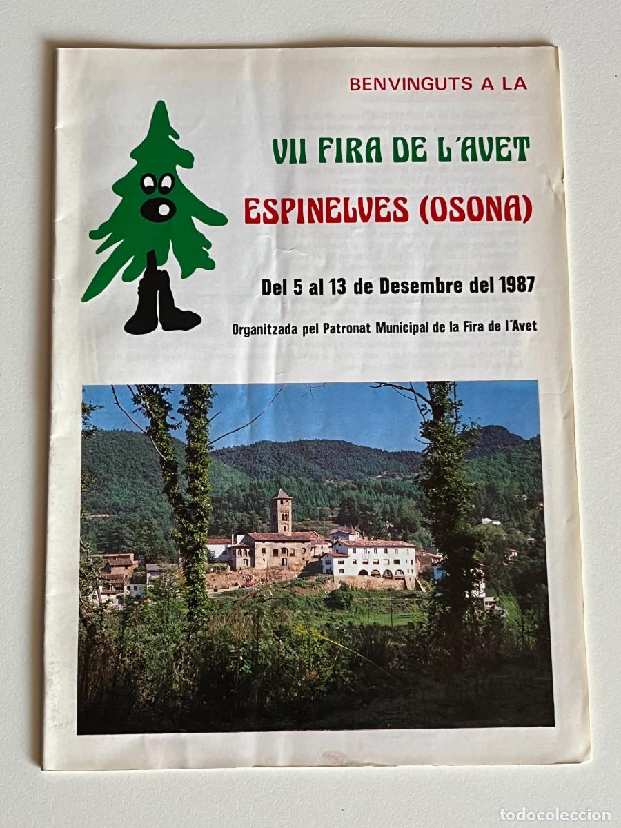 folleto vii fira de l avet de espinelves Compra venta en