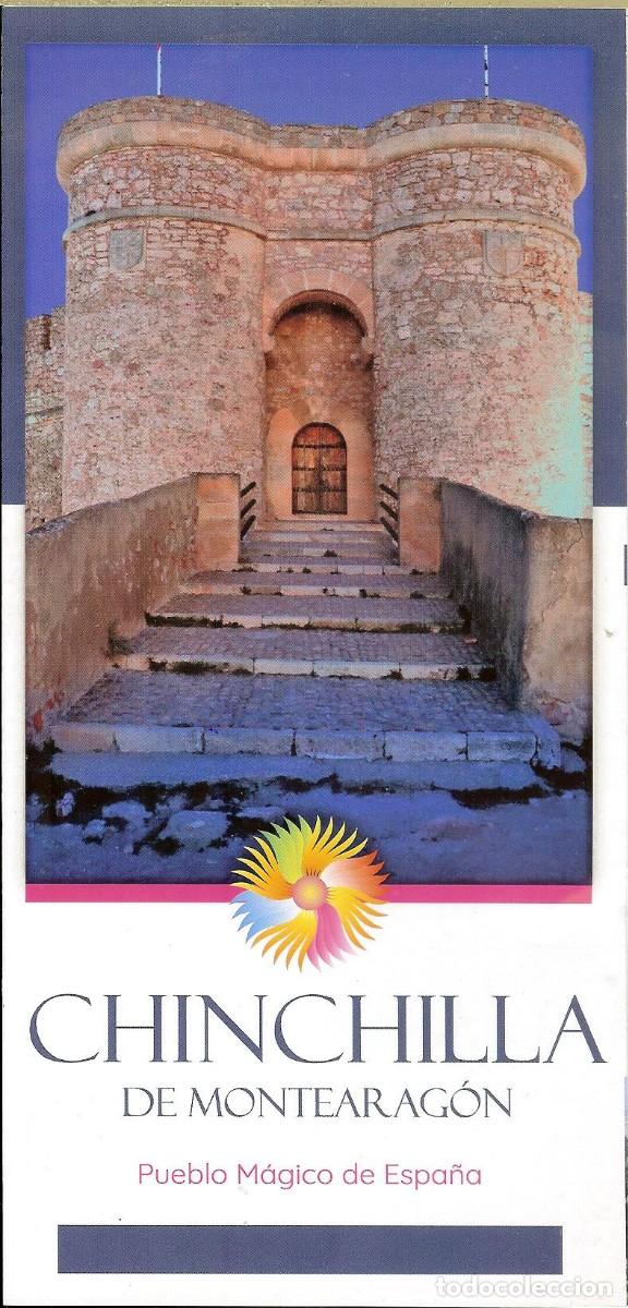Travel Brochures: FOLLETO DE TURISMO - CHINCHILLA DE MONTEARAG&Oacute;N (ALBACETE). PUEBLO M&Aacute;GICO