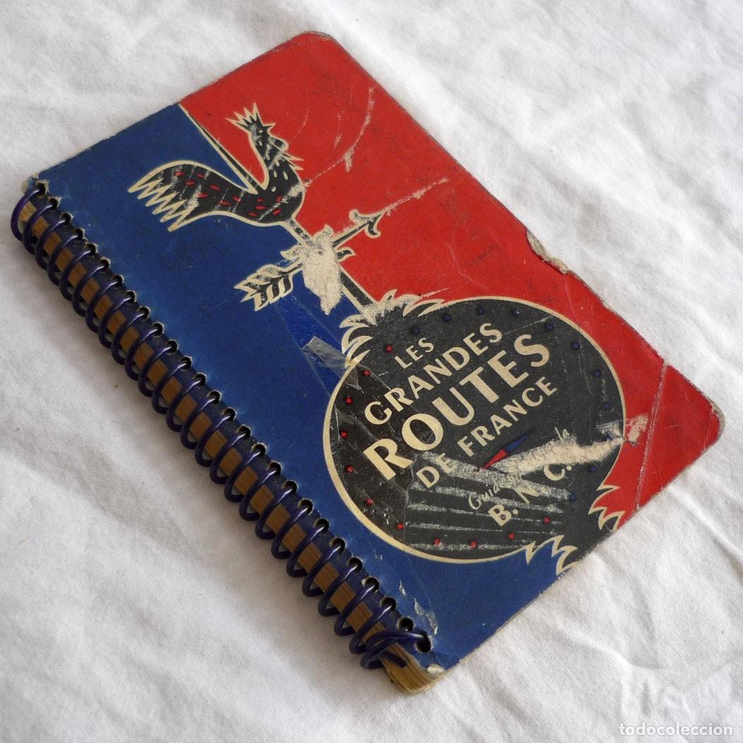 Travel Brochures: Cuaderno Les Grandes Routes de France 1959, 124 p&aacute;ginas