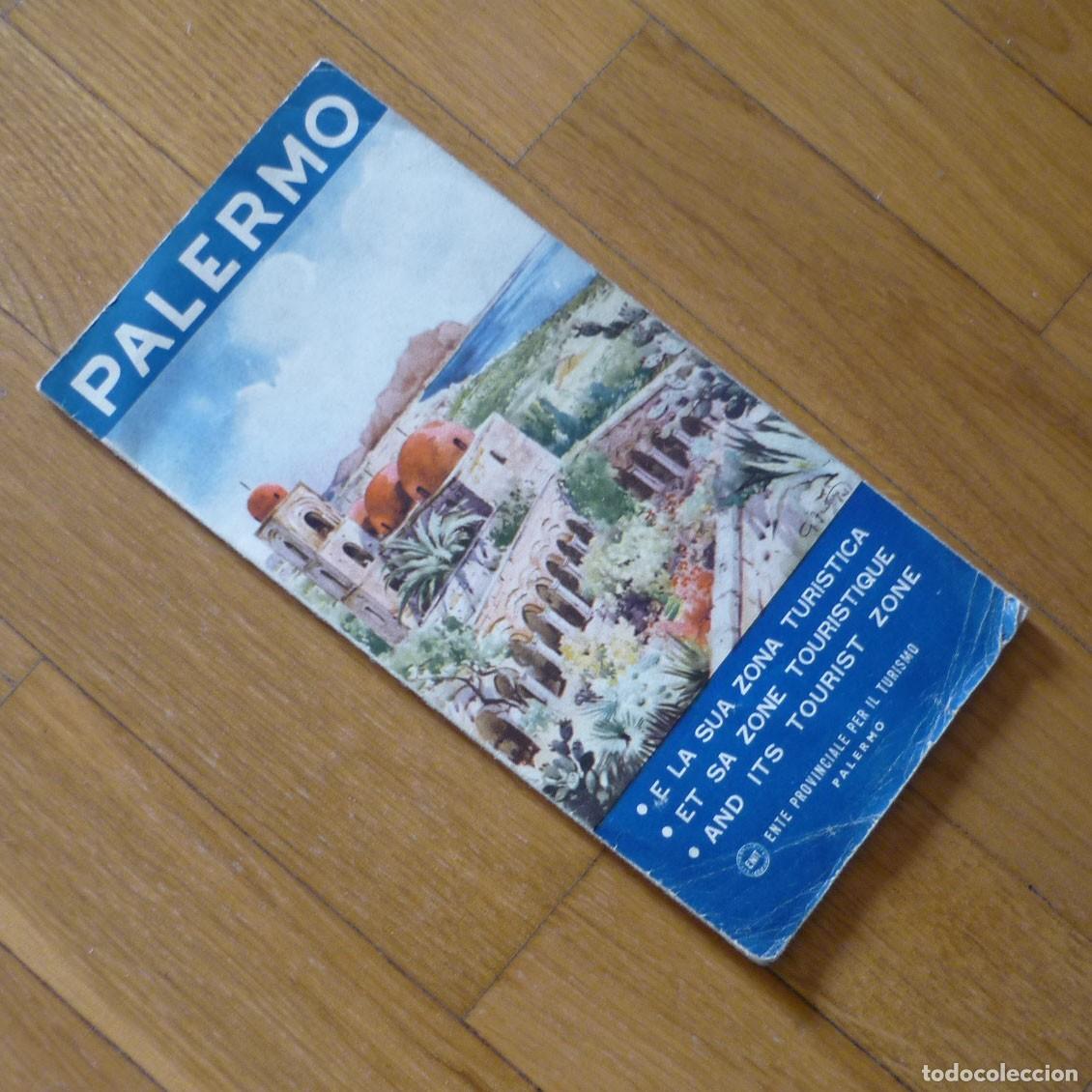 Travel Brochures: Gu&iacute;a tur&iacute;stica de Palermo Italia 1949