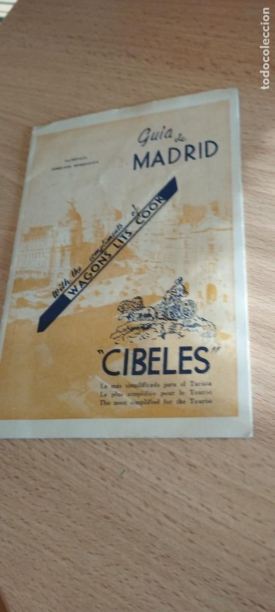 Travel Brochures: Guia de Madrid. Wagons List Cook. A&ntilde;o 1958