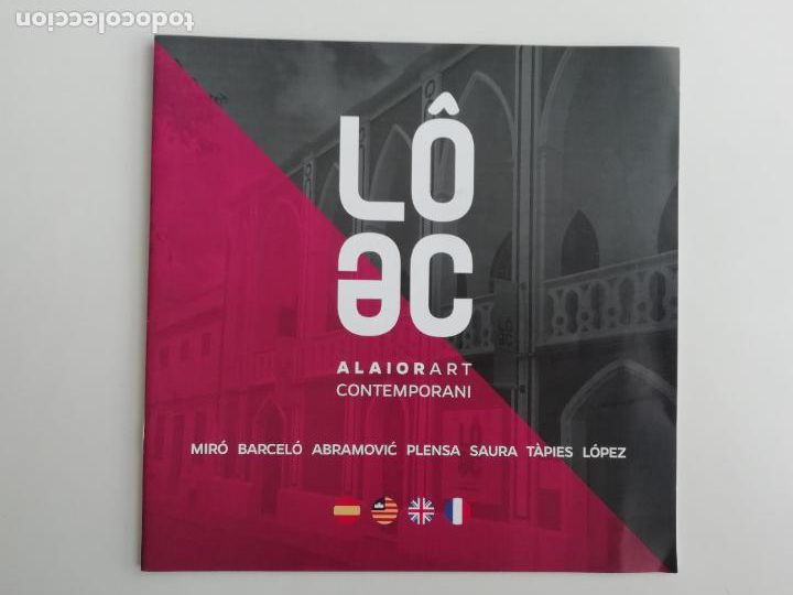 Folhetos de turismo: Folleto L&Ocirc;AC Alaior Art Contemporani Alaior Comunitat Valenciana Patrimonio Museos