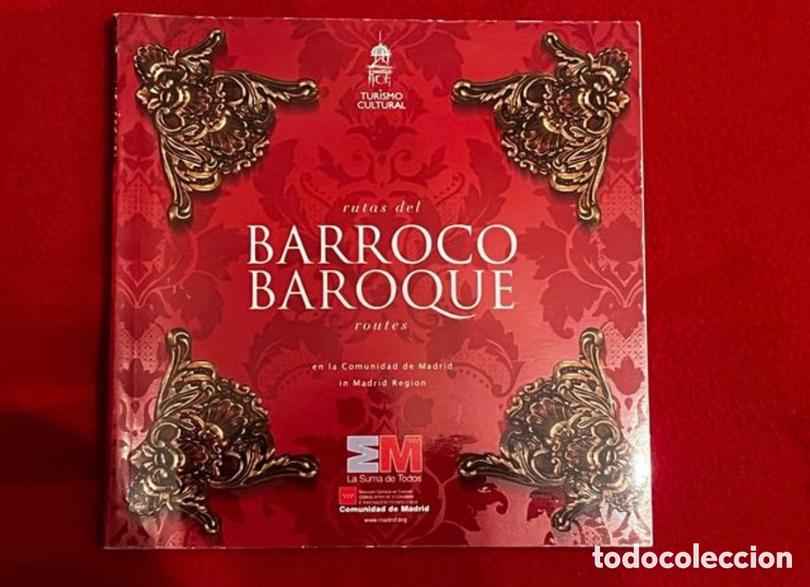 Folletos de turismo: rutas del BARROCO en la Comunidad de Madrid