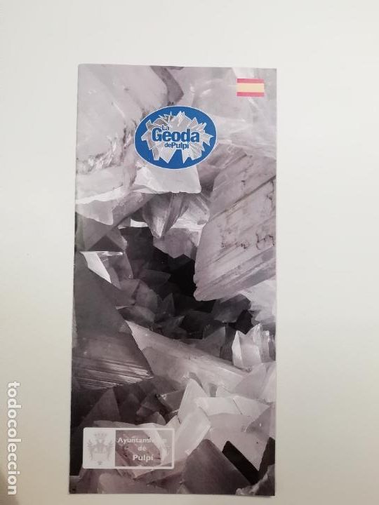 Folletos de turismo: Folleto La Geoda de Pulp&iacute; Sierra del Aguil&oacute;n Almer&iacute;a Turismo Naturaleza