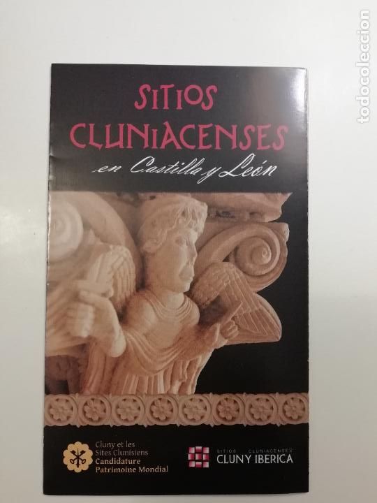 Folhetos de turismo: Folleto Sitios cluniacenses en Castilla y Le&oacute;n Cluny Ib&eacute;rica PalenciaTurismo