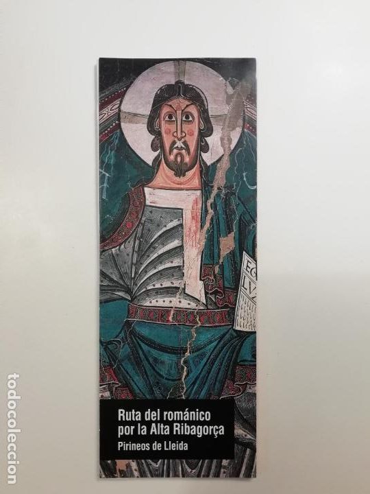 Folhetos de turismo: Folleto Ruta del rom&aacute;nico por la Alta Ribagor&ccedil;a Pirineos de Lleida Arte Catalunya