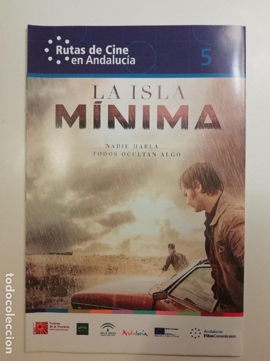Folhetos de turismo: Folleto Rutas de Cine en Andaluc&iacute;a La isla m&iacute;nima Turismo cinematogr&aacute;fico